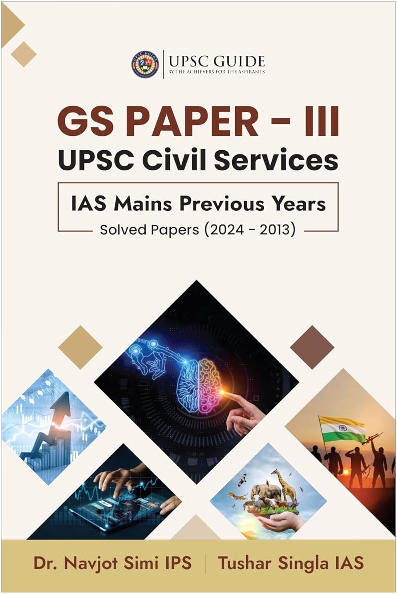 Cover of GS 3 — Mains Previous Year Questions