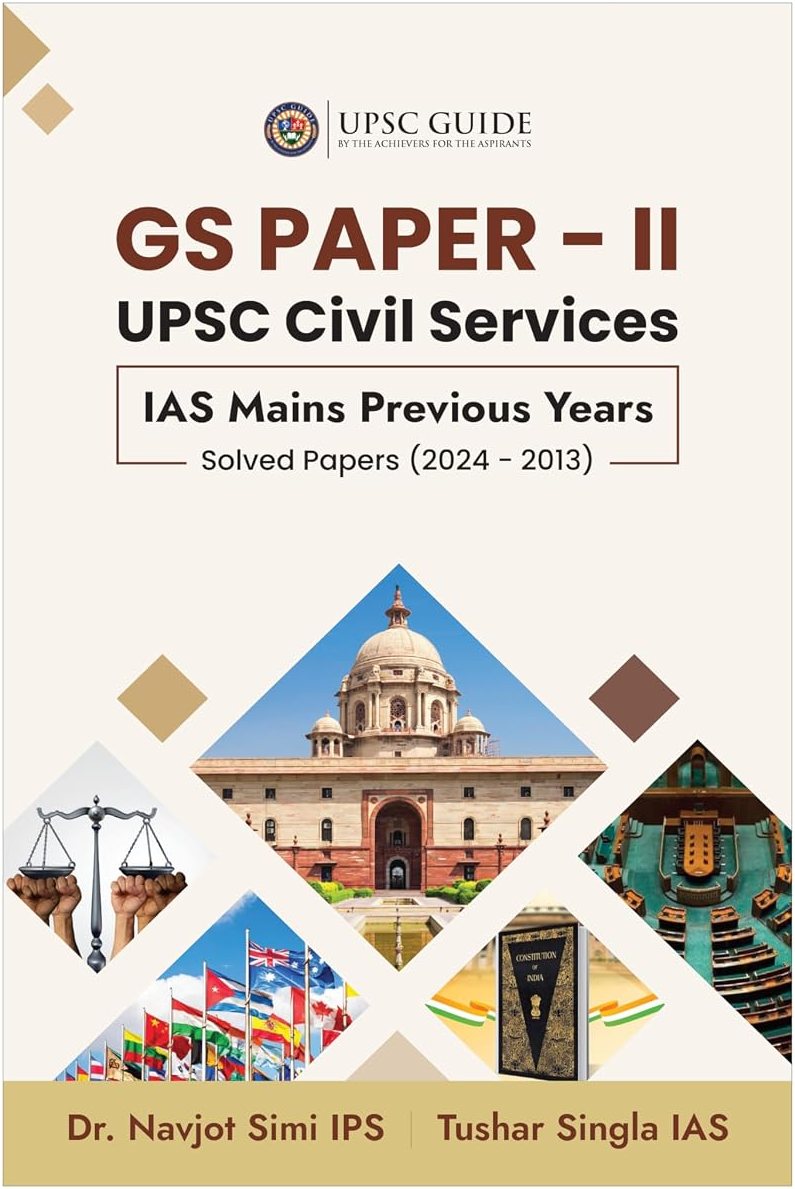 Cover of GS 2 — Mains Previous Year Questions