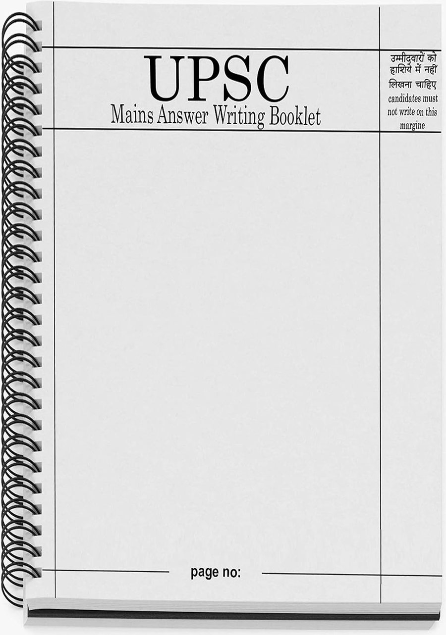 Cover of Mains Practice Notebook